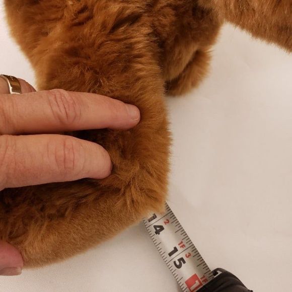 Gund Teddy Brown Bear with Eyeglasses Booker Plush 16" Stuffed Animal Glasses - Picture 9 of 10